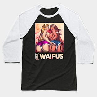 Waifus v2 Baseball T-Shirt